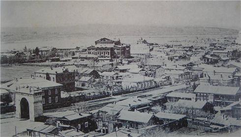 Вид города Иркутска. 1898 г.